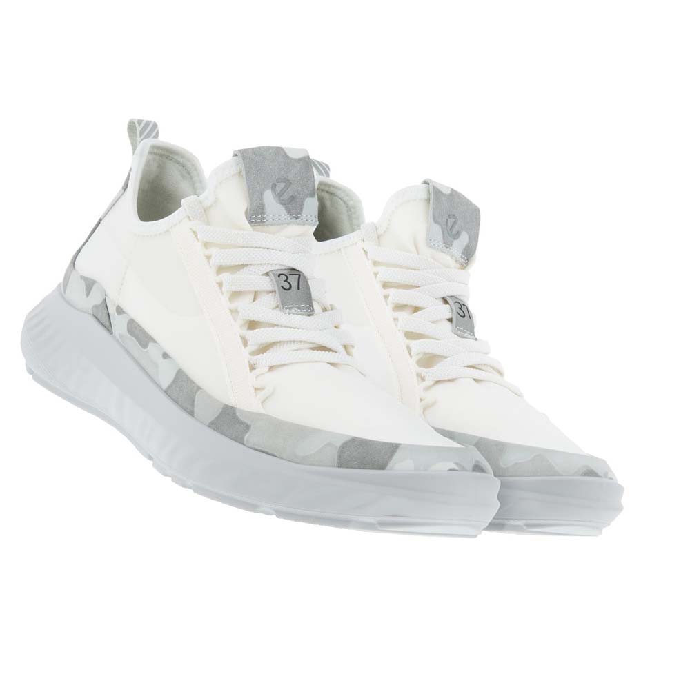 Women's Ecco Ath-1fw Slip On Lx Sneakers White | USA 203KOR